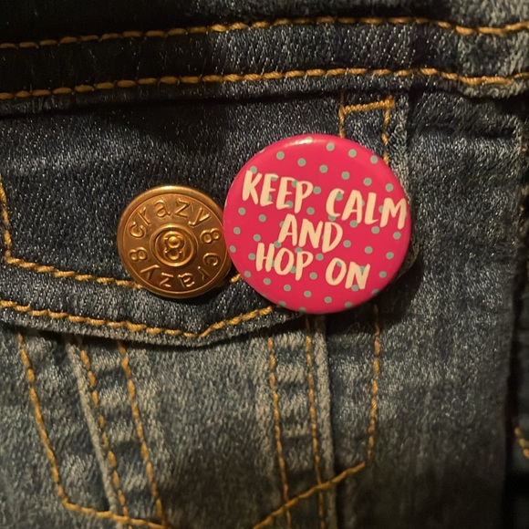 Crazy 8 denim jean jacket - Picture 3 of 3